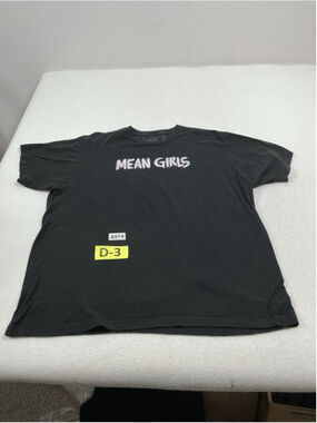Unisex Adult Mean Girls T Shirt Black XL Pullover Short Sleeve